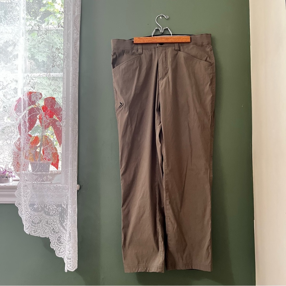 Orvis Men’s Performance Stretch Cargo Pants 34x30 - Olive Green - Picture 2 of 10